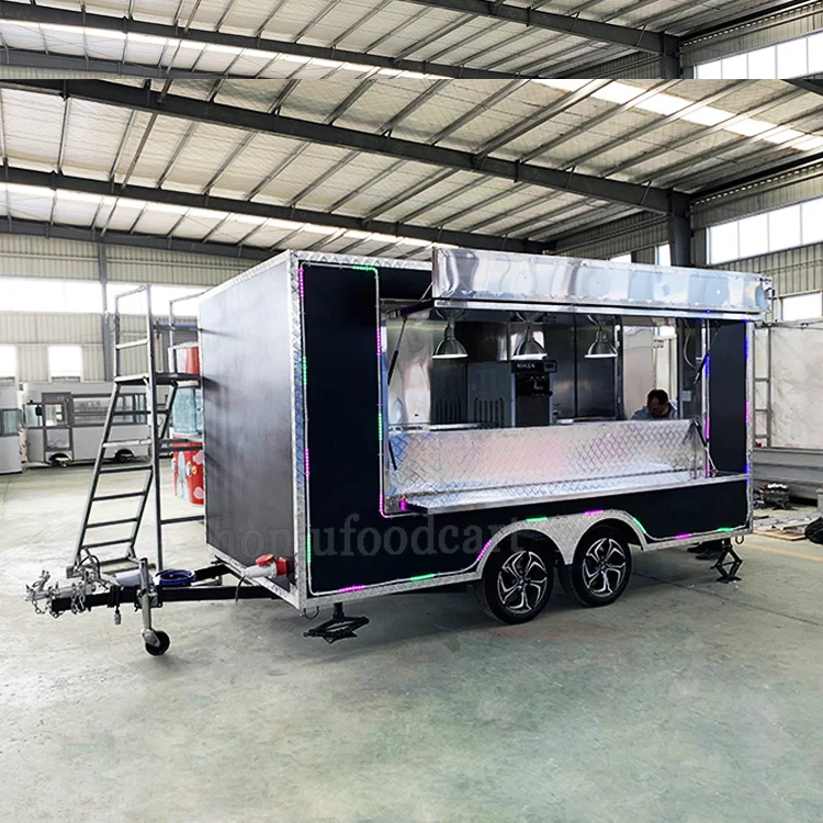 food trucks mobile coffee ice cream delivery small sale manufacturer combi restaurant portable food truck