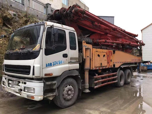 38M Truck-mounted Concrete Pump Truck SYG5286THB 380C-10 to Oman