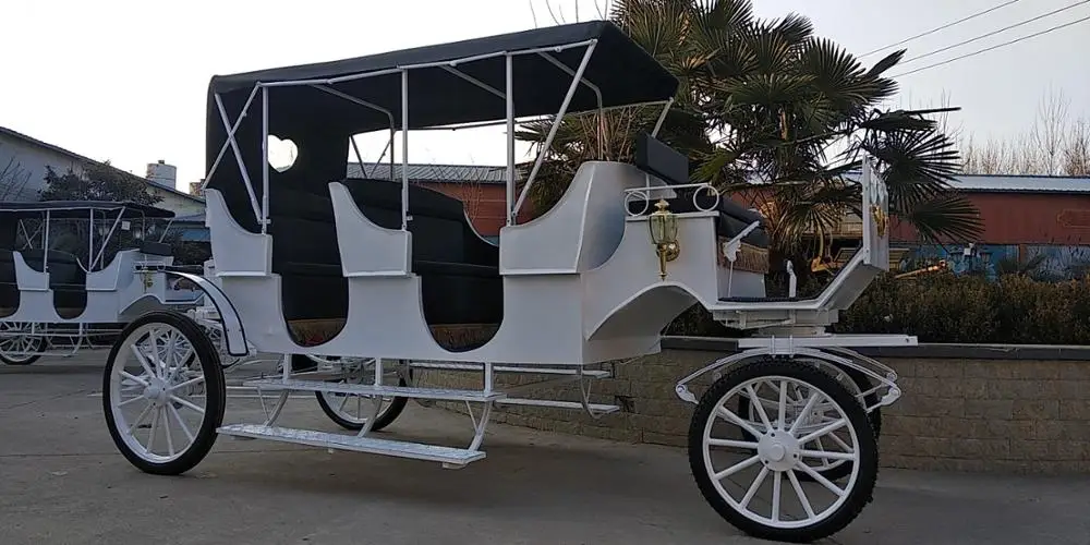 Chinese handmade special sightseeing horse carriage transportation vehicle