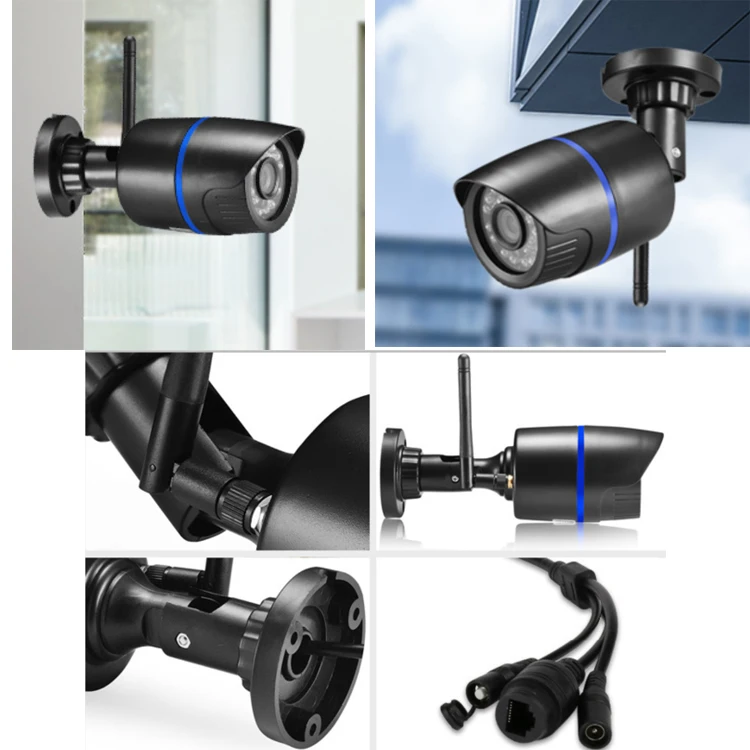 Cheap 1080P P2P CCTV Security Surveillance Outdoor WIFI Bullet Camera with APP Mobile Monitoring