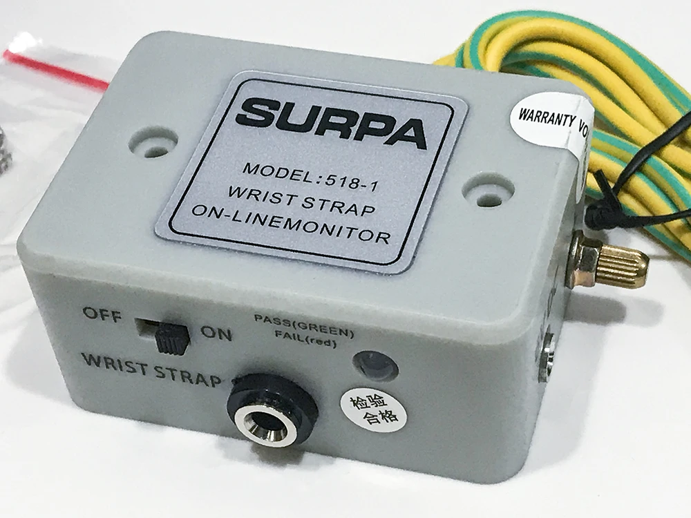 SURPA 518-1 антистатический ремешок тестер