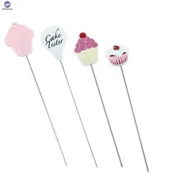 Stainless Steel Biscuit Icing Sugar Needle Baking Cake Tester Needles Biscuit Baking Tools Pastry Tool Kitchen Supplies