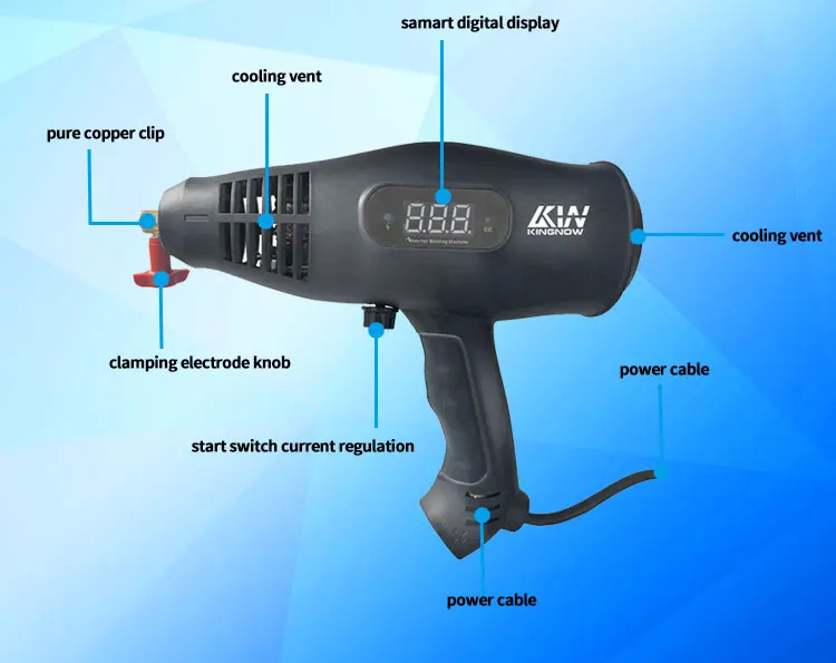 Handheld Arc Welder 110/220V  Home DIY Semi-automatic Portable Electric Intelligent Digital Welding Machine
