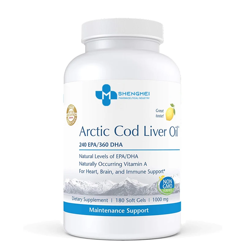 OEM omega 3 fish oil 1000 mg softgels customized omega 3 fish oil 1000mg Cod Liver Oil Softgels capsule