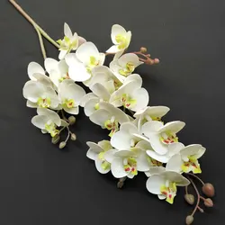 Artificial Flower Real Touch Phalaenopsis Orchid Flower for Home Wedding Decoration