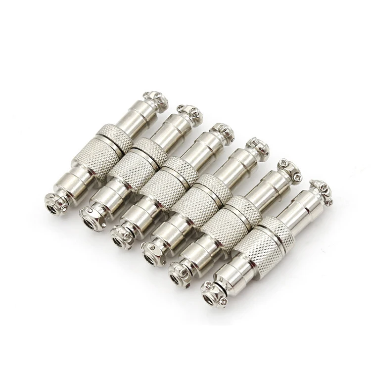 Gx12 Circular Connector Male And Female Aviation Plug 2 3 4 5 6 7 Pin Cable Wires  Aviation  Connector
