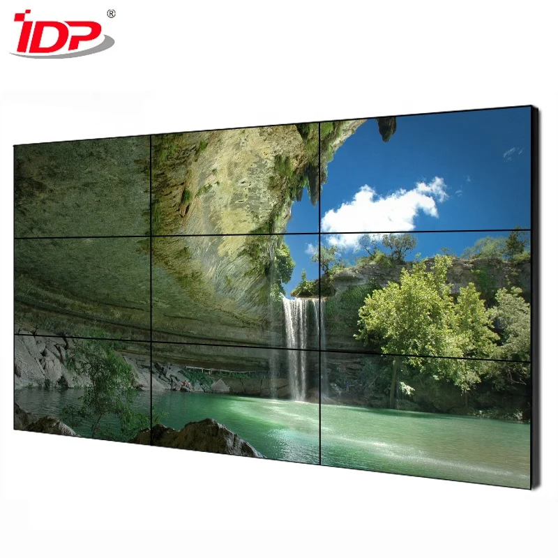 49 inch DP Video Port Totem Samsung Panel LCD Video Wall Replacement LCD Digital Signage