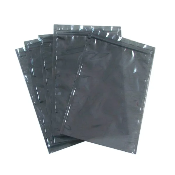 ESD Zip Lock Bag / ESD Bag / Anti-static Shielding Bag Electronic Offset Printing SK Antistatic CPP Zipper Top Accept 10e6-10e9