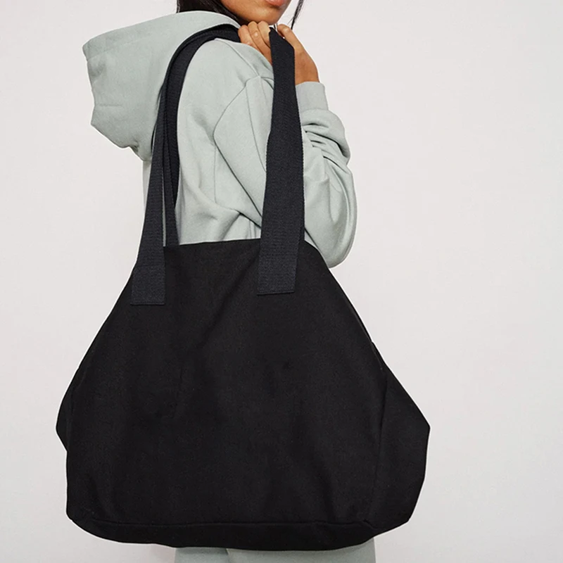 Женская Холщовая Сумка большого размера с логотипом на заказ