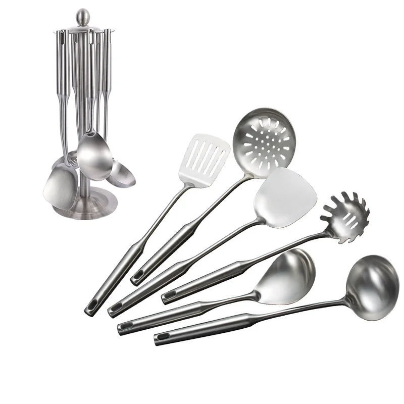 
304 Stainless Steel Cooking Nonstick Kitchen Tools and Gadgets Utensils Set Accessories for Baking and Cooking 