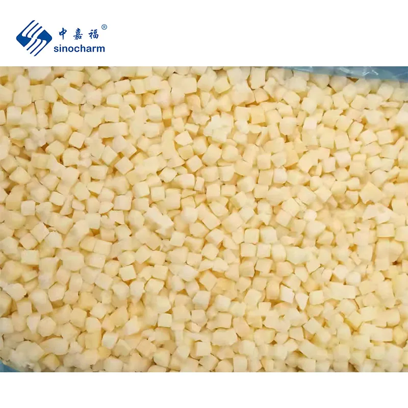 Sinocharm BRC китайская оптовая продажа IQF замороженные фрукты 10 мм кубики рыночные цены замороженное