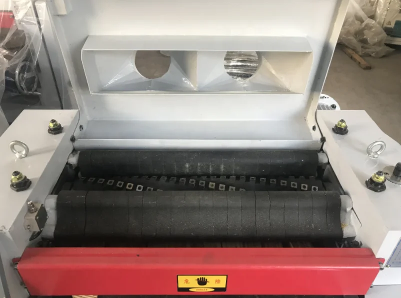 Woodworking automatic belt feeding heavy duty thickness planer