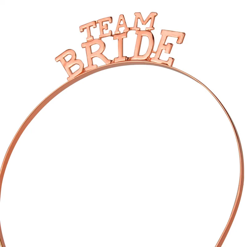best seller Alloy Team bride headband bachelorette party supplies hair accessories team bride tiara