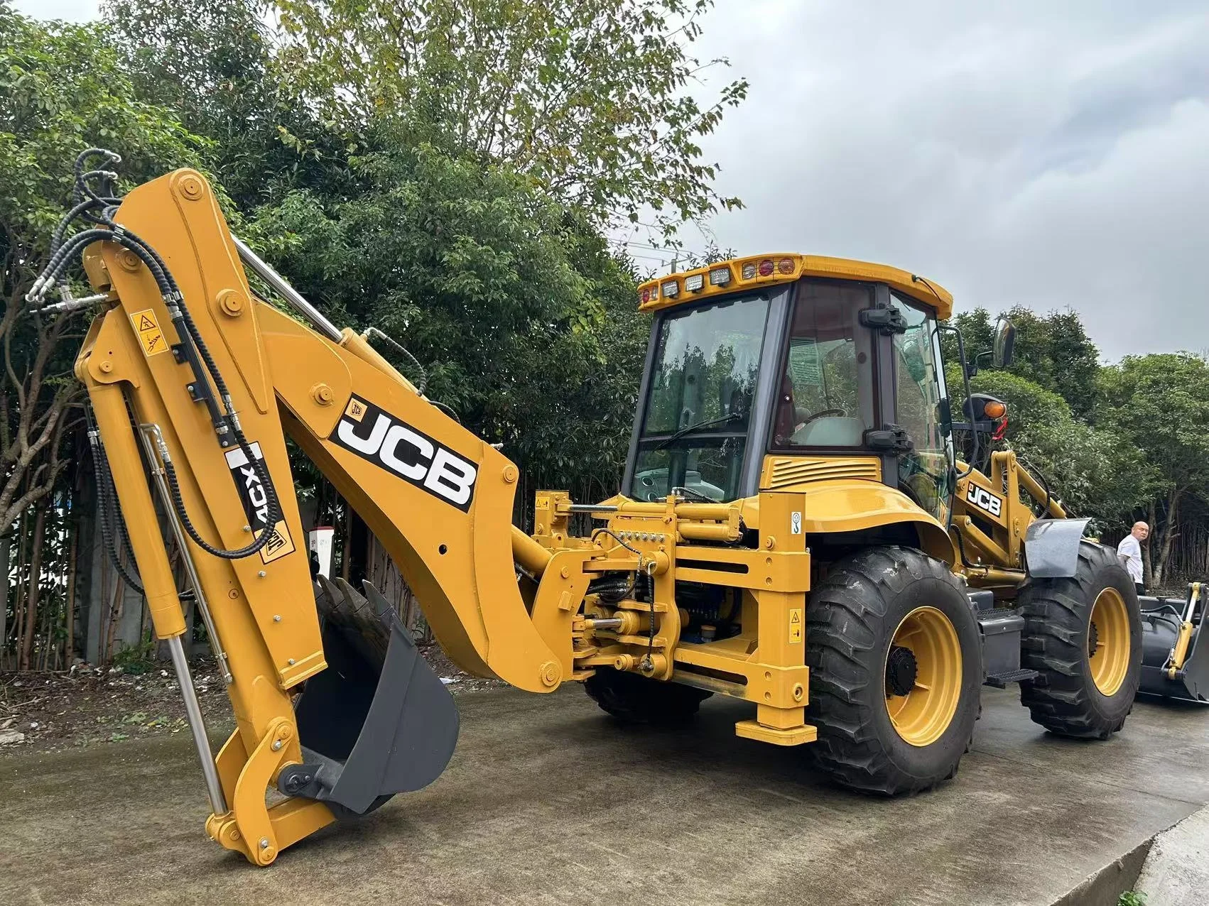 Оригинальная Великобритания JCB 4CX экскаватор-погрузчик Подержанные строительные машины jcb 3cx 4cx 3DX 4DX распродажа