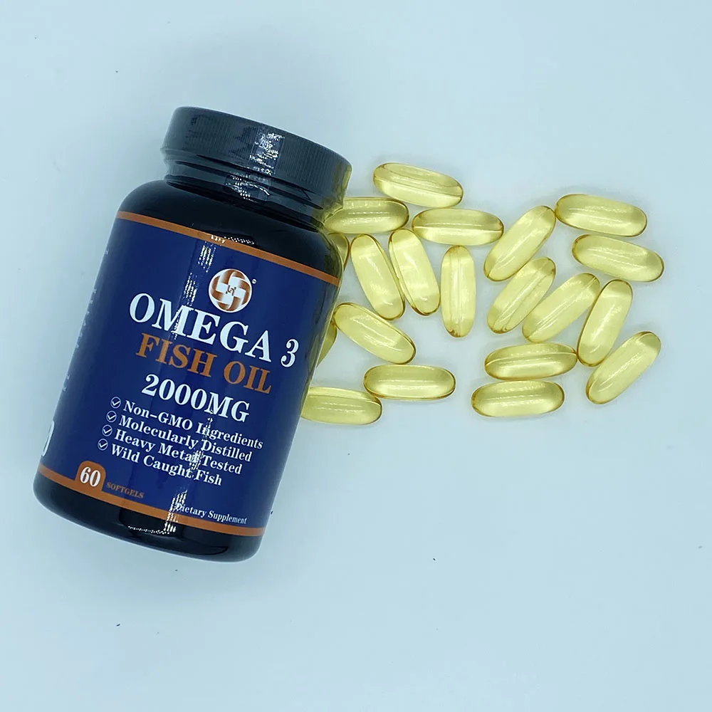 Hot selling high quality deep sea fish oil capsules omega 3 fish oil capsule china soft capsules