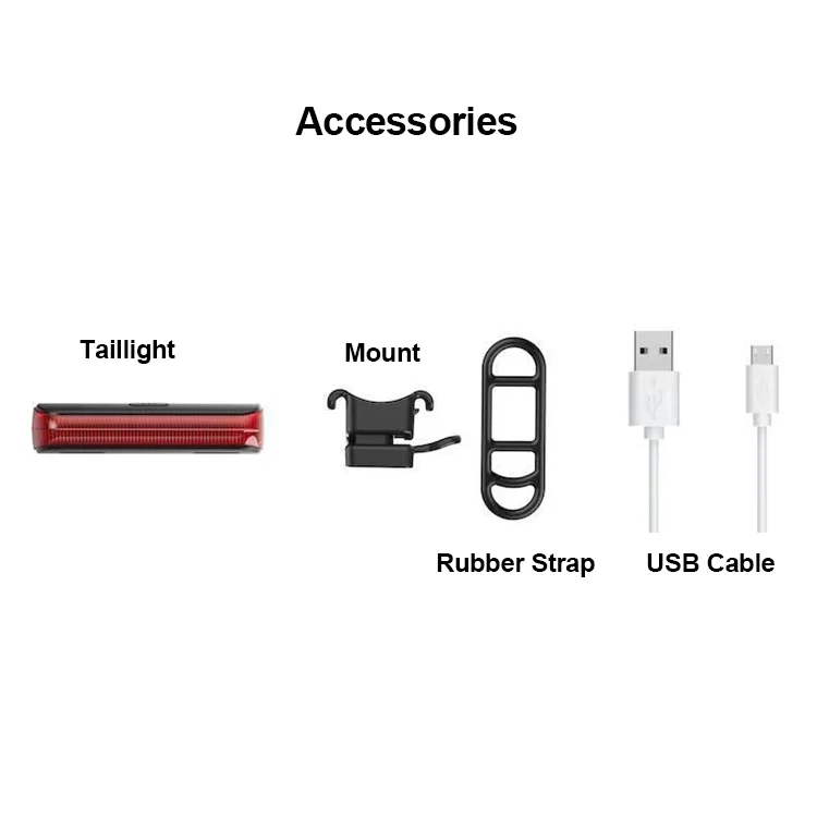 MTB Road Bike Taillight Electric Bike Rear Light Bicycle Seatpost Light