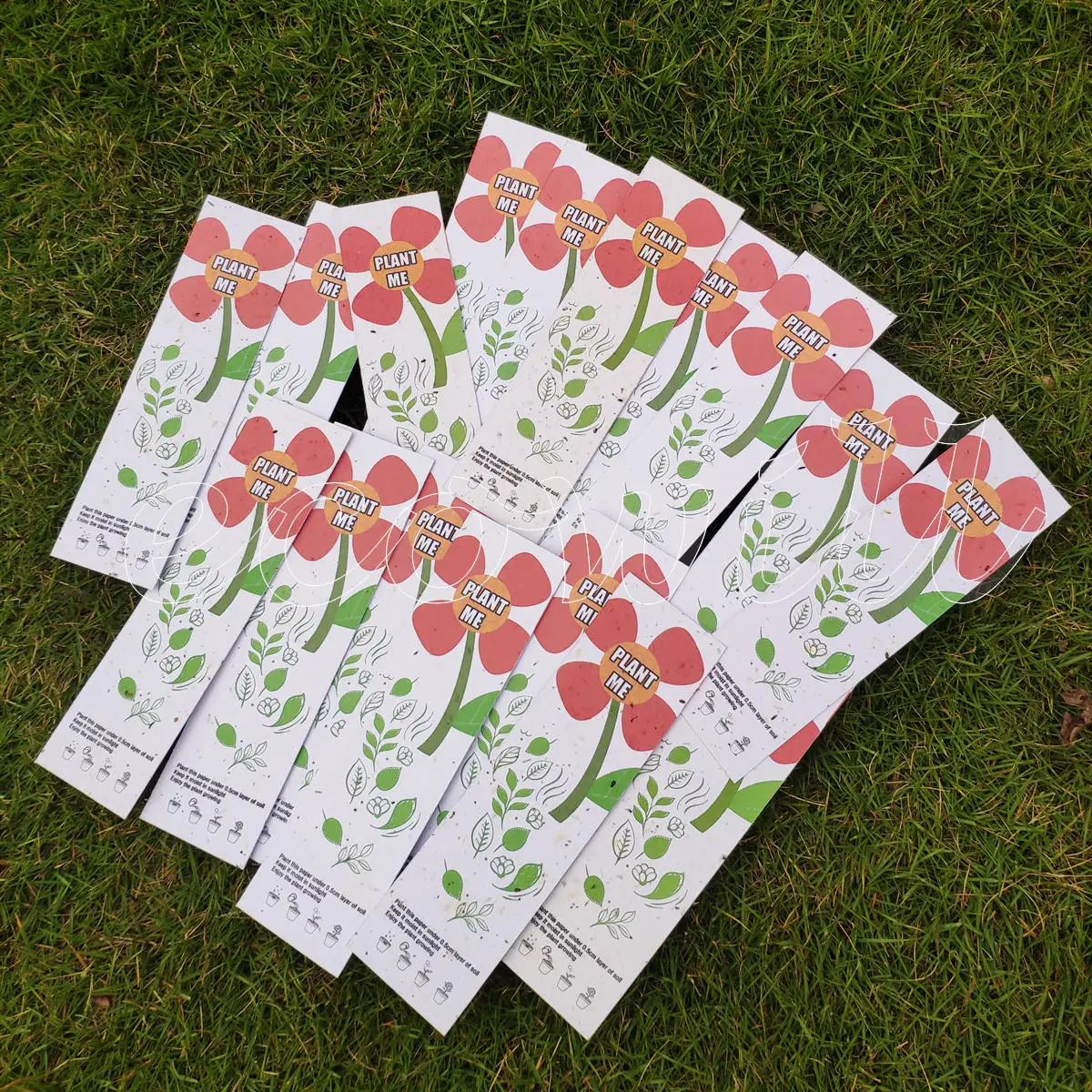 
Травяная бумага для семян, Закладка с ботантикальным вербом, семена овощей 