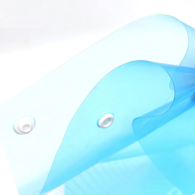 Clear Plastic A4/Letter Size File Folder with Snap Button Closure School and Office Supplies PP Material for Document Storage