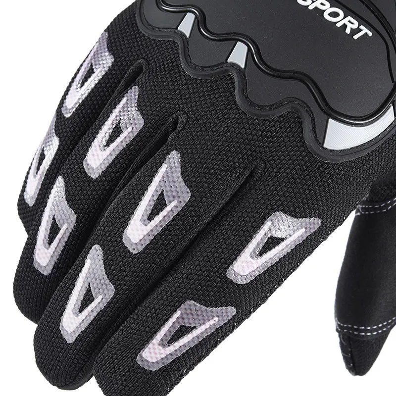 High Elastic Breathable Sports Gloves Racing Car Riding Outdoor Cycling Gloves
