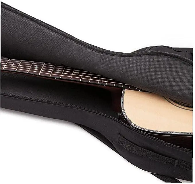 Carry Bag Acoustic Guitar Case Waterproof Gig Bag Backpack Oxford Cloth Cover Case For Acoustic 40/41 Inch Guitar 5mm Thick
