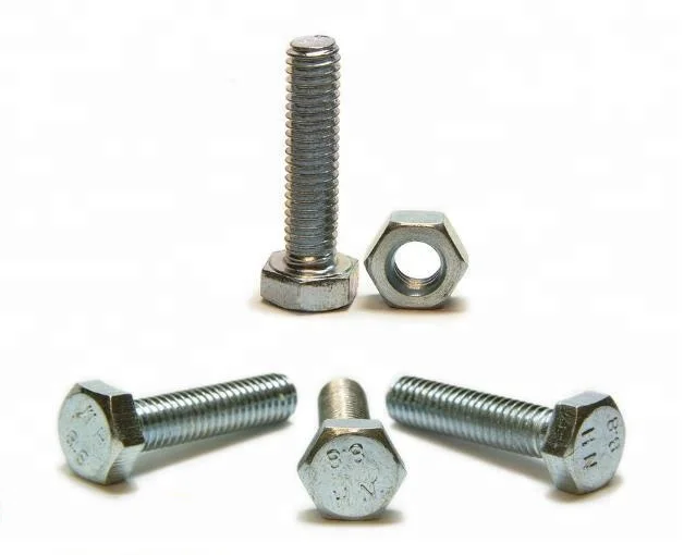 304 stainless steel outer hexagon bolt GB5783 hexagon head full tooth screw M16 full thread national standard screw