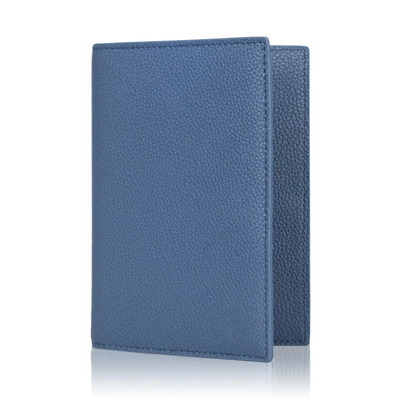 Passport Cover Customize Logo Leather Travel Passport Card Holder Slim Pu Passport Holder