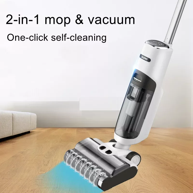 DC/BLDC Suzao Best Selling Vaccum Cleaner T9 Strong Suction 16000Pa Cordless Home Wet Vacuum Carpet Cleaner