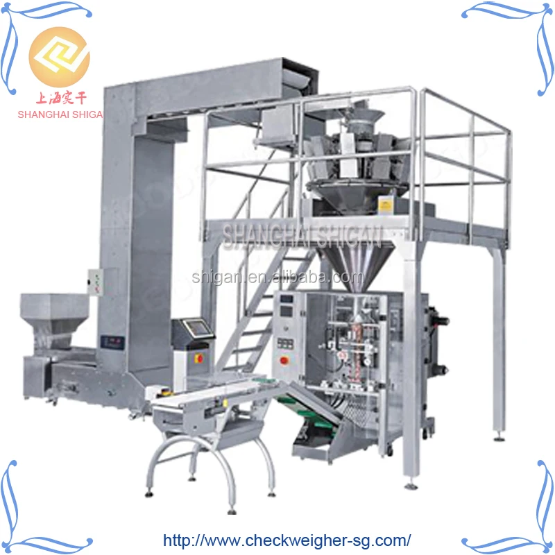 Хорошая производительность, ПЛК-контроль, машина для упаковки овощей, цена