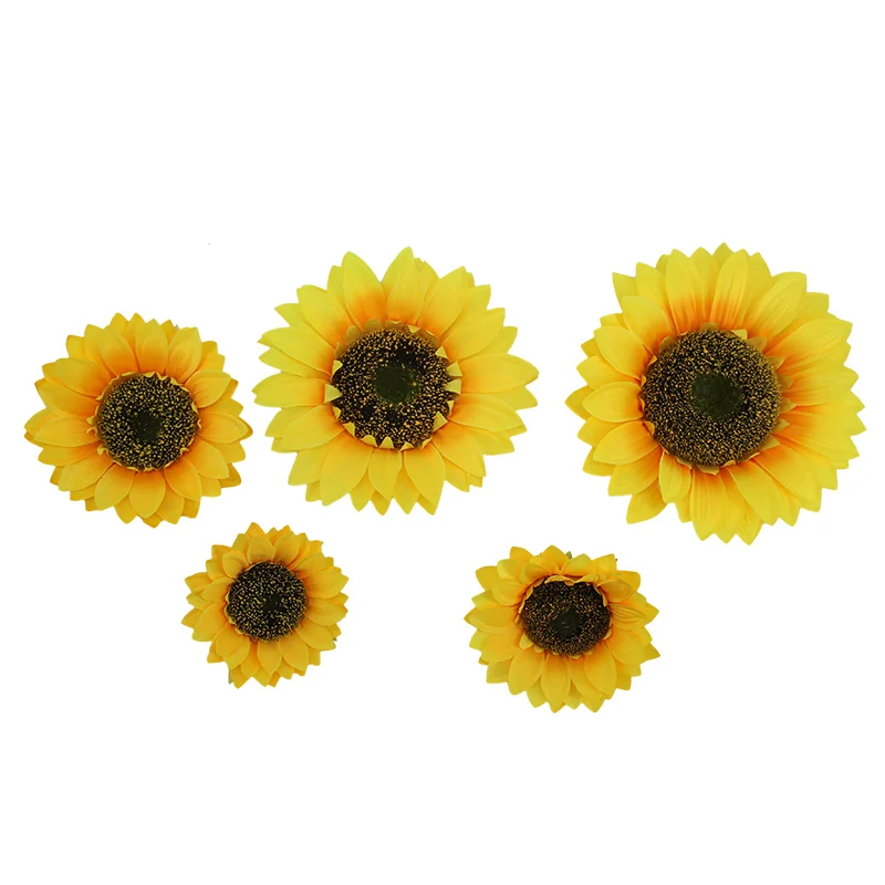 Hot sale artificial silk sunflower big head artificial sunflower