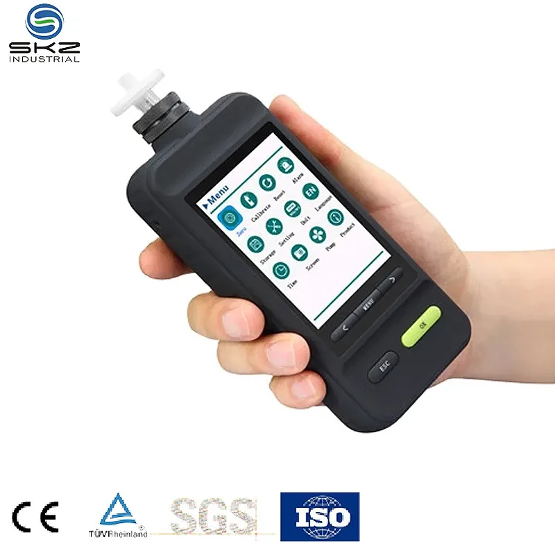 Factory cheap price hydrogen sulfide gas leakage detector with alarming function