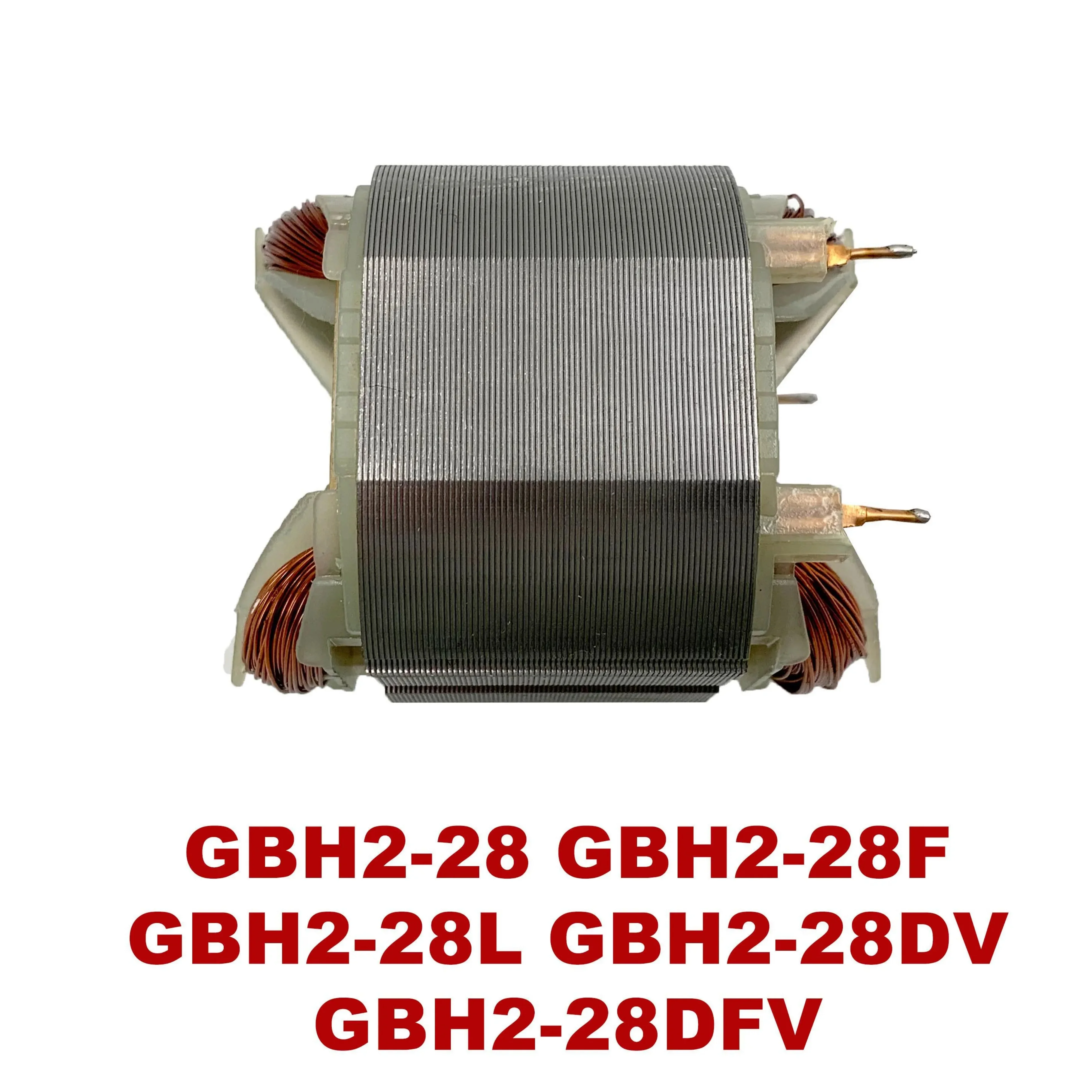 Замена анкерного статора 220V-240V для ротора якоря Боши роторный Молот GBH2-28 GBH2-28F GBH2-28L GBH2-28DV GBH2-28DFV