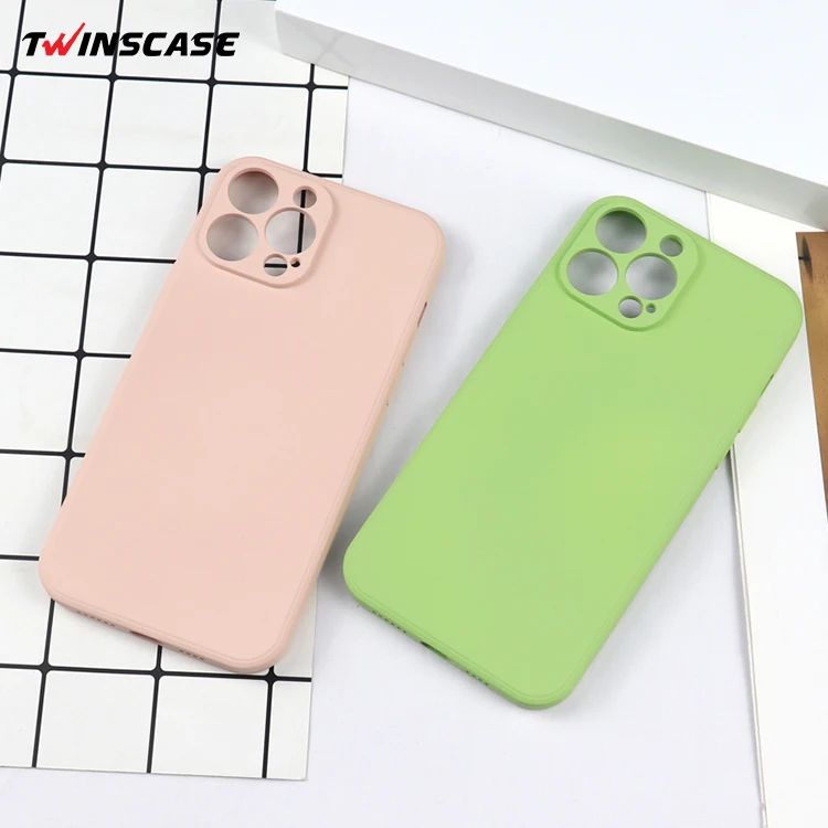 New Arrivals Soft TPU Phone Cover for iPhone 14 Pro Max Silicon Microfiber Lining Shockproof for iPhone 14 Silicone Case