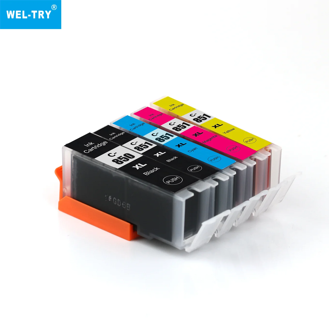 WEL-TRY PGI-850XL PGI850XL PGI850 CLI-851XL CLI851XL CLI851 Premium Совместимый картридж для принтера Canon PIXMA MG5480