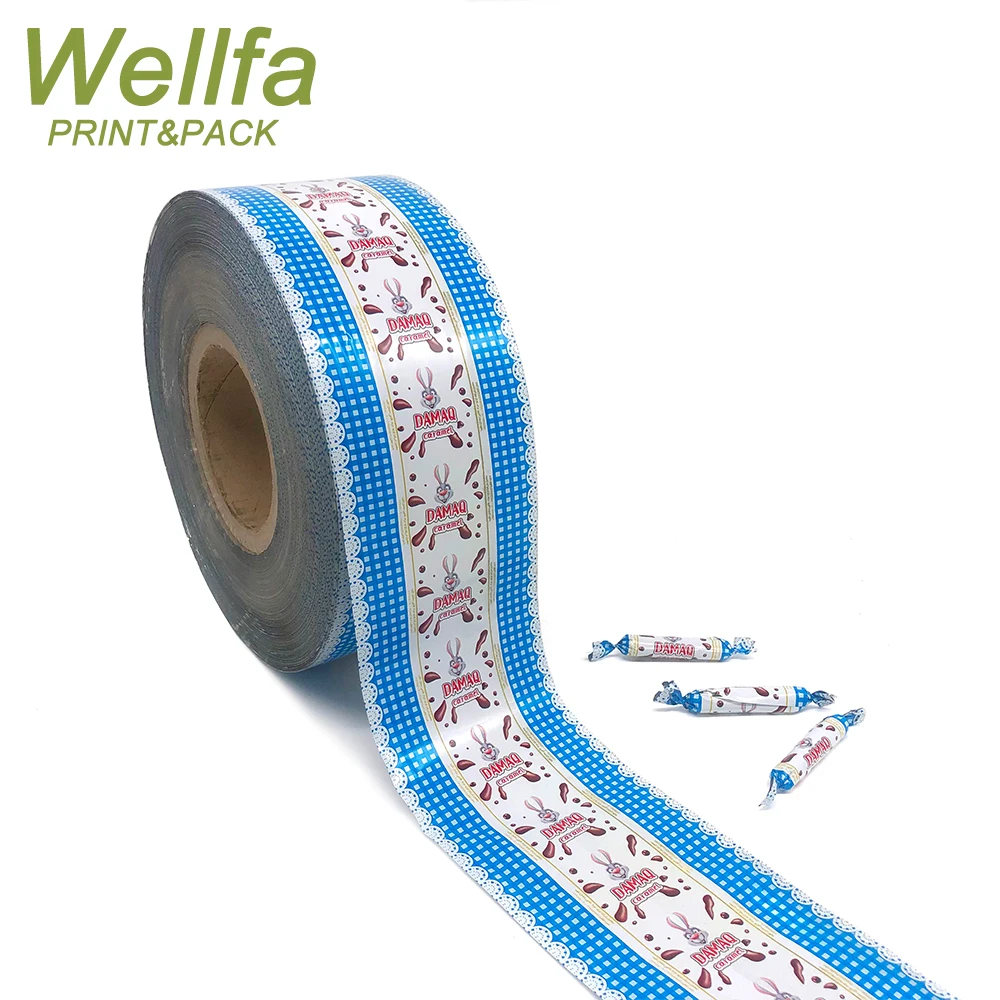 Мягкая влагостойкая гибкая пластиковая пленка для упаковки конфет