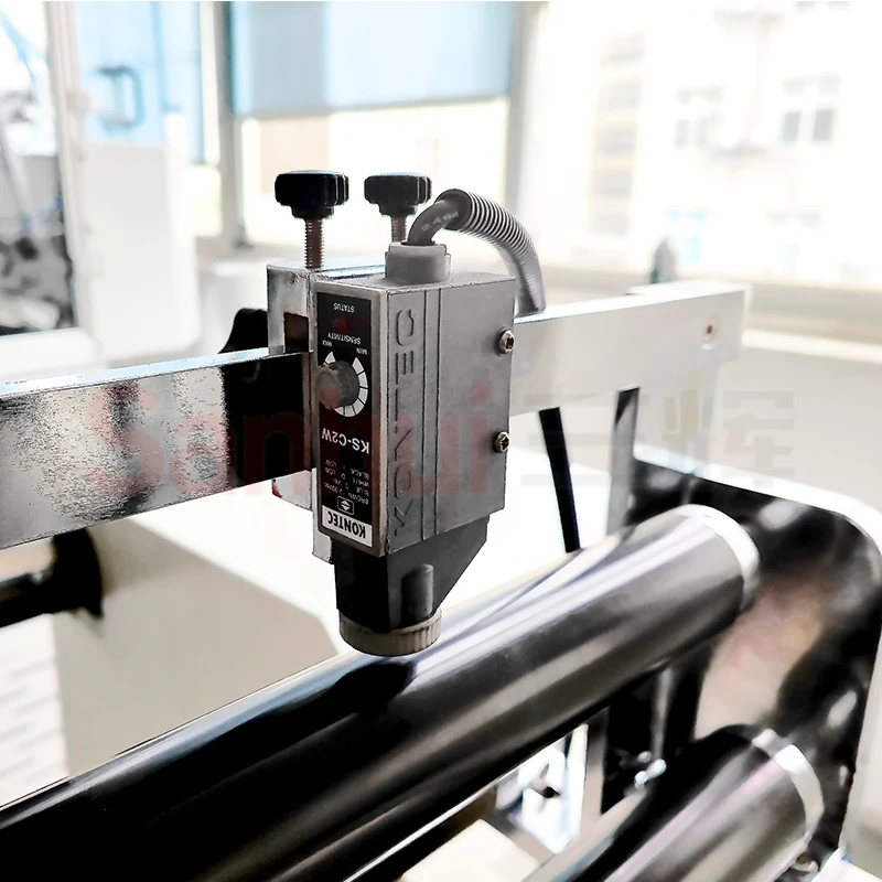 Automatic Roll to Roll Flexo Packing Label Inspection rewinding Machine Suitable for trimming and rewinding