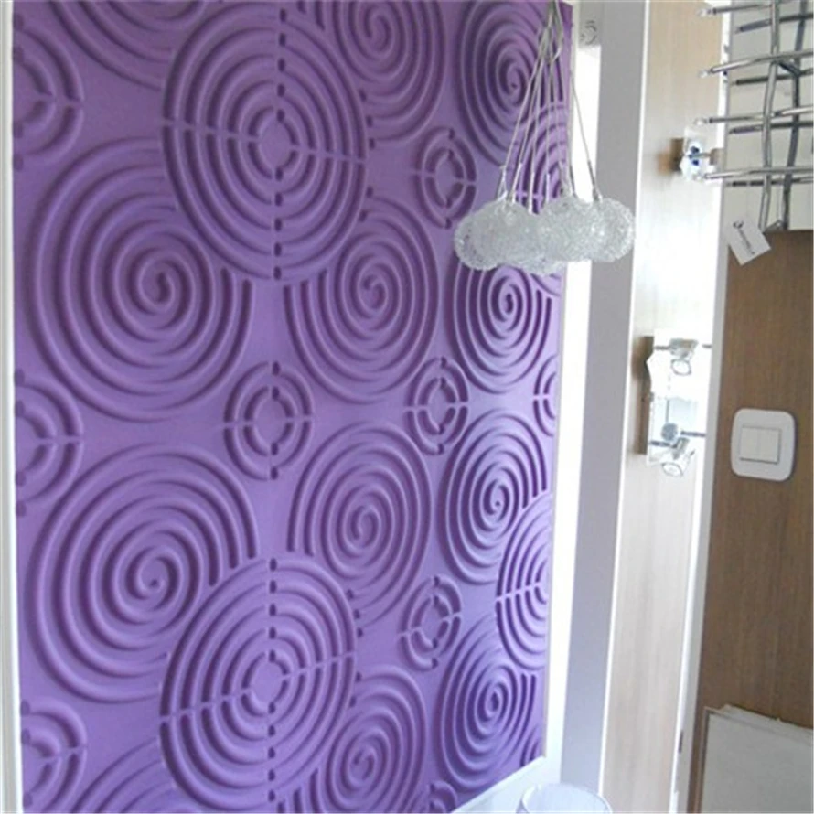 Waterproof PVC 3D Wall Panel For Bathroom Wall Covering Panel