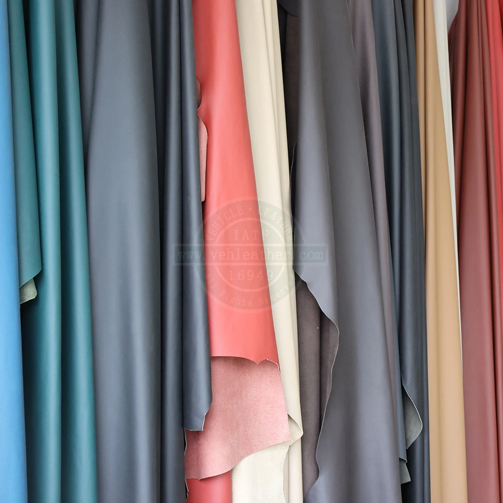 Factory Price First Layer Cow Leather Fabric Maritime Leather For Ship Interior Upholstery