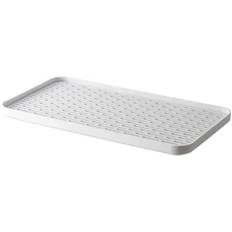 Drainage Tray Household Living Room Double LayerRectangular Tea Tray Fruit Tray Creative Draining Basket 67647