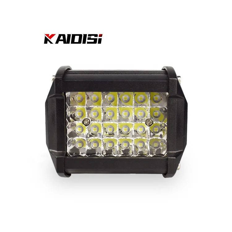 Factory Sale 72W 4 rows LED Work Light Bar 4 Inch spot flood Motorcycle Truck Tractor Auxiliary Search Light for truck offroad