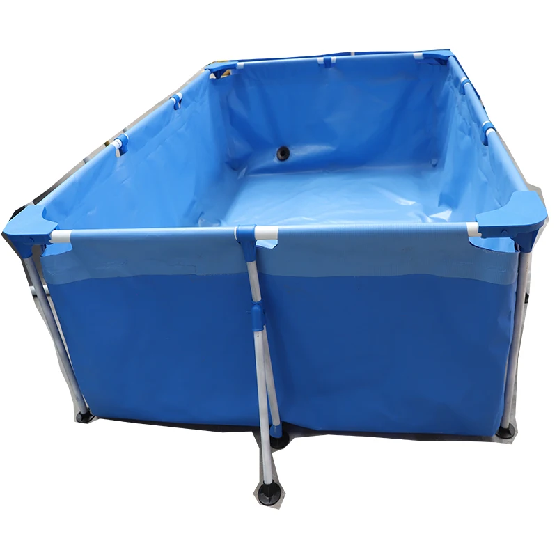 Portable waterproof tarpaulin pvc inflatable large outdoor family inflatable swimming pool for adults