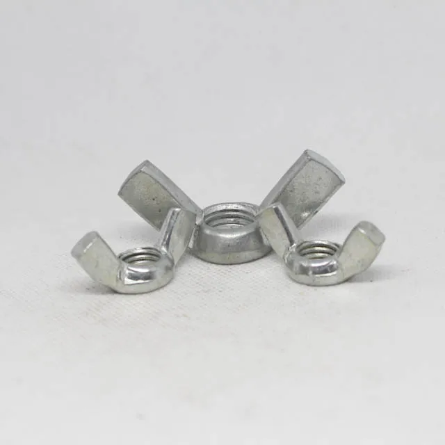 China fastener manufacturer M8 M10 SS304 Butterfly Nuts Precision Casting DIN315 Stainless Steel wing