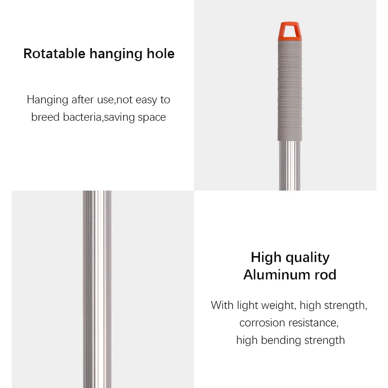High Quality Aluminum Telescopic Pole Handle Super Water Absorption Pva Sponge Mop For Home Cleaning