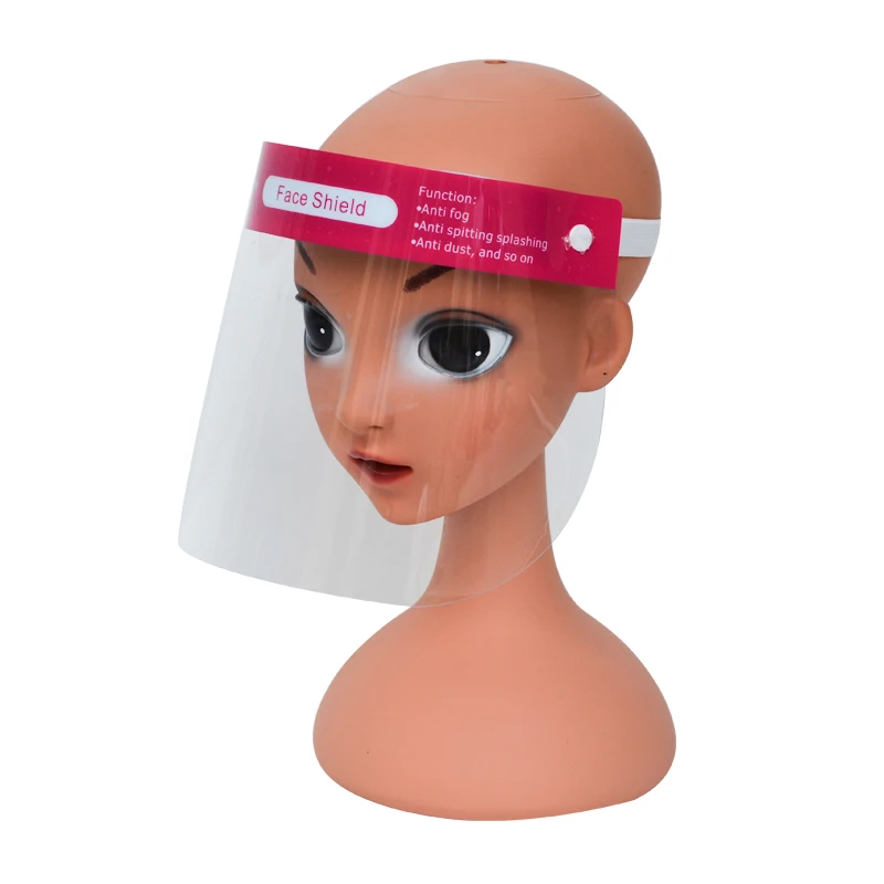 Sponge Face Shield Air Pollution Resistant Skull Face Shield PET Kid Face Guard