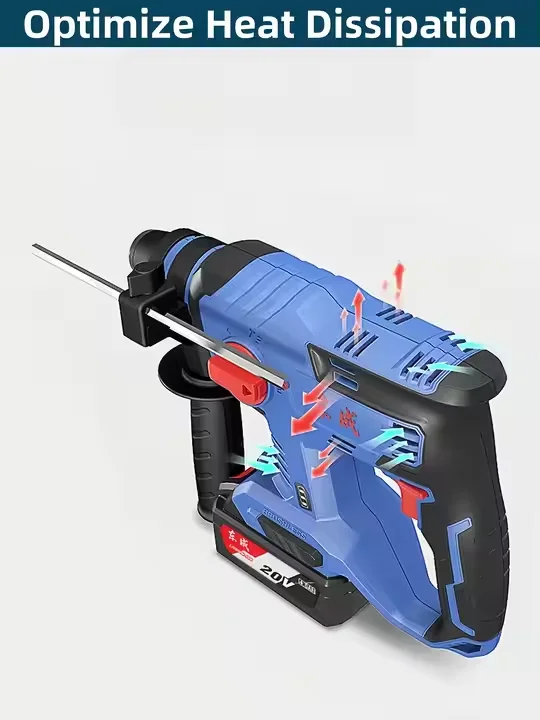 Year-End Clearance Electric Hammer Drill Machine Heavy Duty Rotary Hammer Drills for DIY Rated Voltage 20V