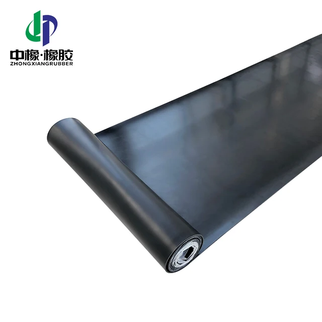 
rubber roll sbr epdm nbr spong fkm hypalon fabric rubber sheet manufacturer 