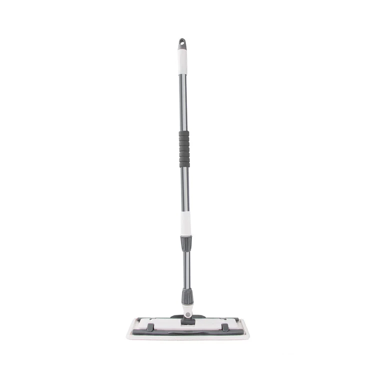 CX Wholesale Stainless Steel Handle Flat Coral Velvet Mop Head Plywood Microfiber Mop For Floor Cleaning