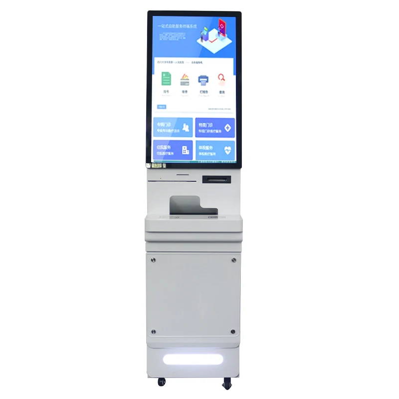 Hospitality Kiosks Self Service A4 documents Printing Scan Form Filling test report Printing touch screen Kiosk