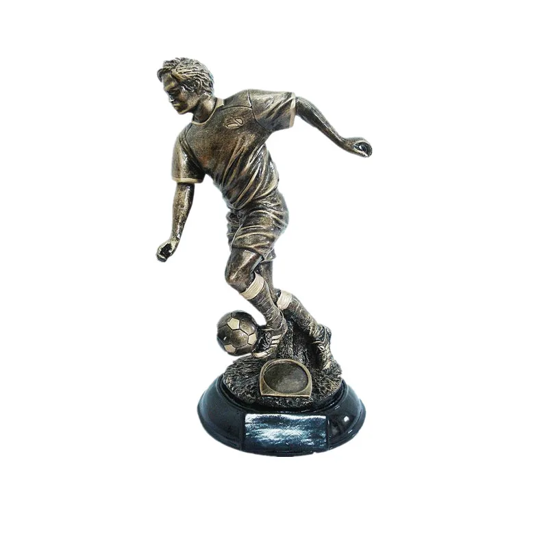 Trophy Sport Cup football soccer figure polyresin statue Club awards