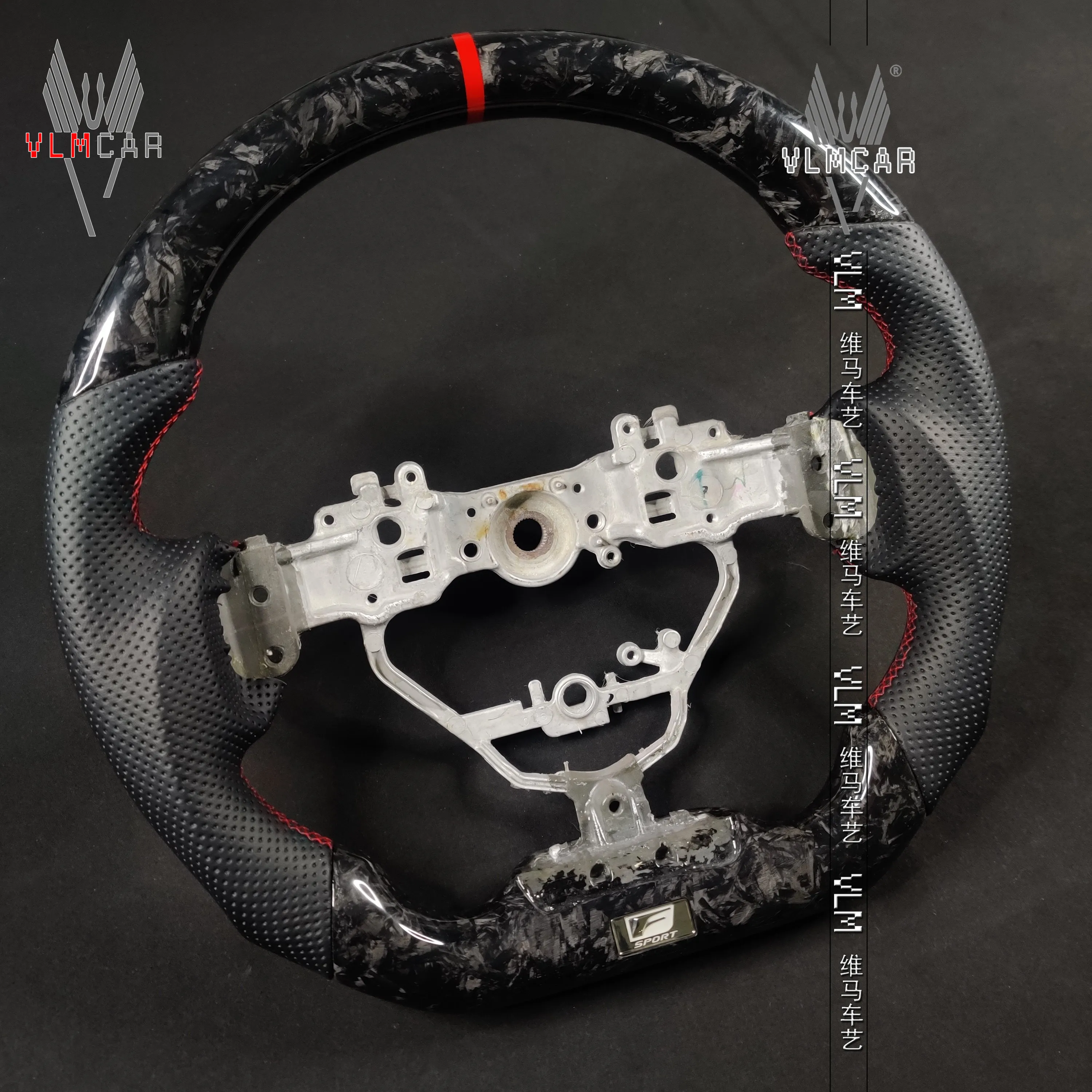 Private custom forged carbon fiber steering wheel for Lexus IS250 IS350 ISF/ES/RX/Available for all car models