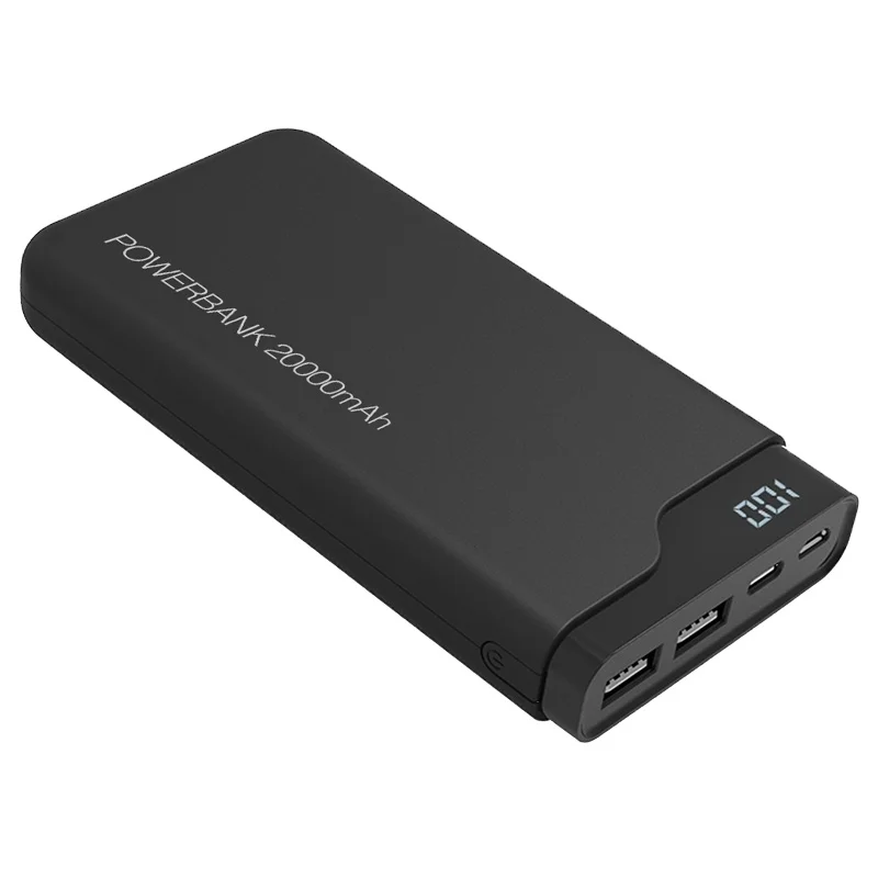 
High Quality 5000mAh Dual USB slim 12V power bank electronic LED display batteries bank power bank wireless 1000 